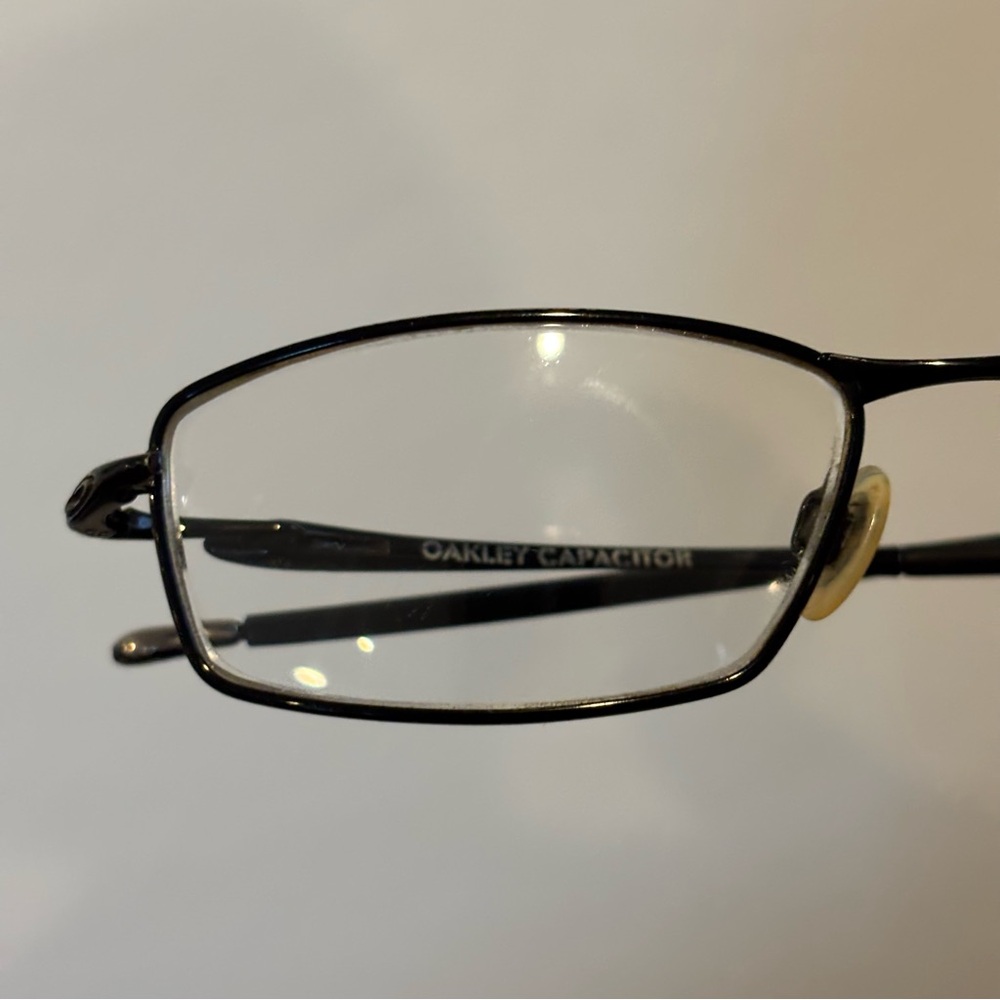 Oakley Capacitor metal rectangular oval eyeglasses - image 9